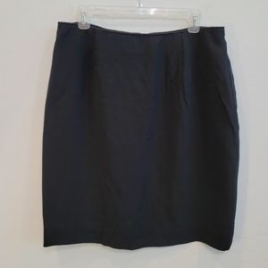 💕 Jones New York Black Pencil Skirt Women's Size 14